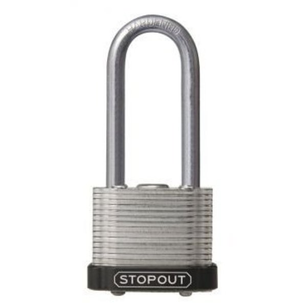 Accuform STOPOUT LAMINATED STEEL PADLOCKS KDL907BK KDL907BK